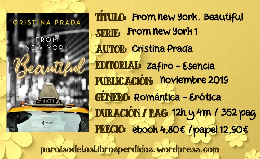 From N. Y. Beautiful (Serie From New York 1) – Cristina Prada – PARAÍSO de  los LIBROS PerdidoS – Cristin Ferro